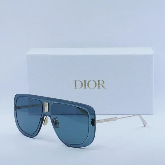 Final Price! Dior ULTRADIOR MU B0B0 Gold /Blue Sunglasses New DIOR ULTRADIOR MU B0B0 Gold/Blue 00-00-140 Sunglasses | eBay main image 2